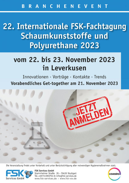 Nicht verpassen. Jetzt buchen! Internationale FSK-Fachtagung am 22. und 23.11.2023